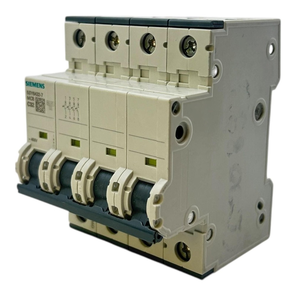Siemens Circuit Breaker 400V 4-Pole 5SY6432-7 Circuit Breaker By Siemens