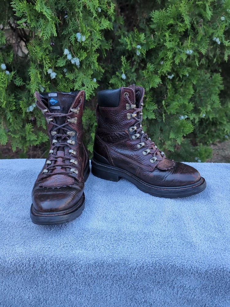 Ariat Work Boots Cobalt XR Hermosa Lace Up 8D Western Cowboy