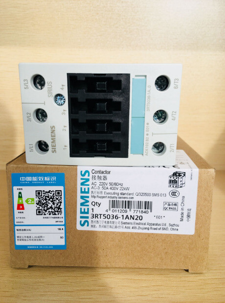 1PC New Siemens 3RT5036-1AN20 Contactor In Box