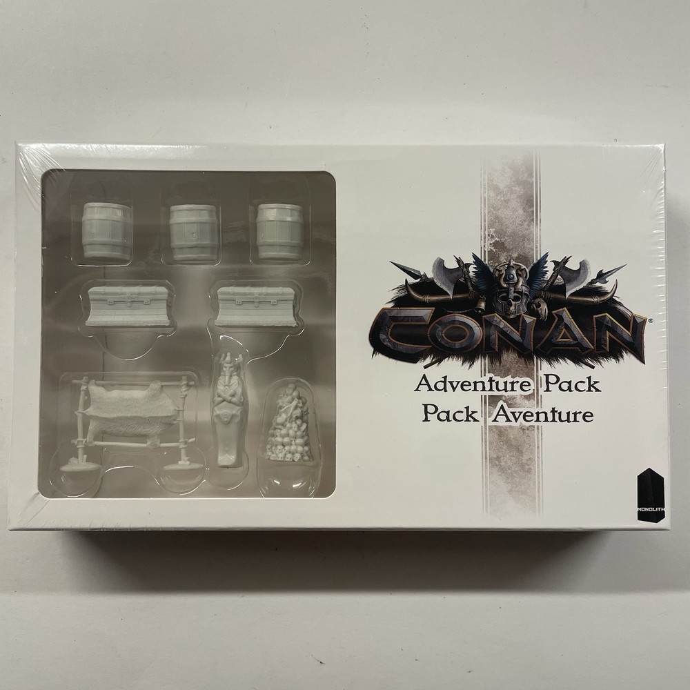 CONAN BOARD GAME | Adventure Pack Expansion | Monolith | NEW | Kickstarter