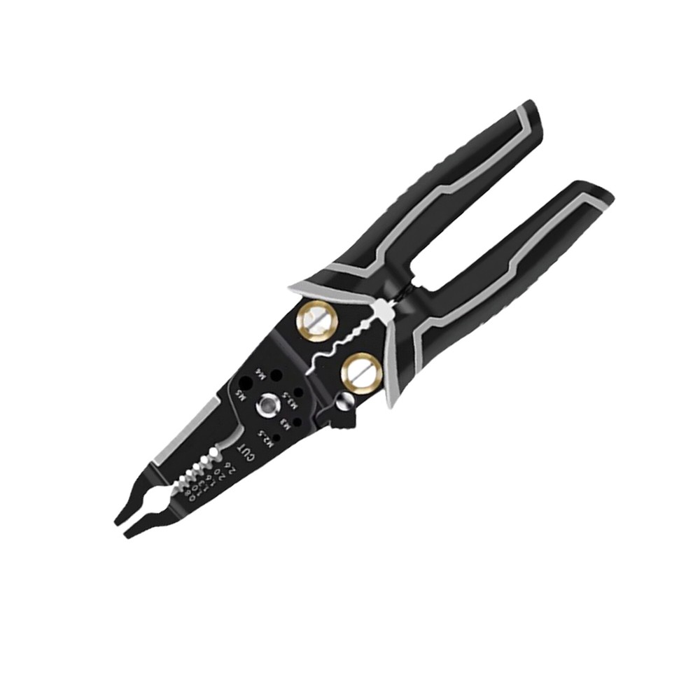Multipurpose Wire Stripper Crimper Pliers with Cutter Portable Tool