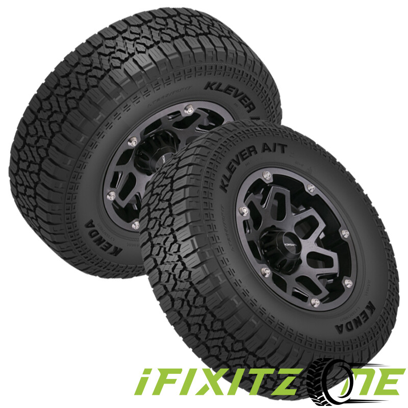 2 Kenda Klever A/T2 235/70R16 109T Extra Load XL 60K Mileage All Terrain 3PMSF