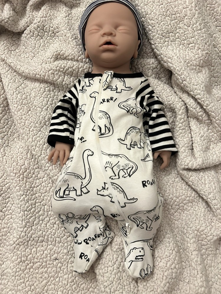 Silicone Reborn Baby Boy Preemie Doll with Realistic Details