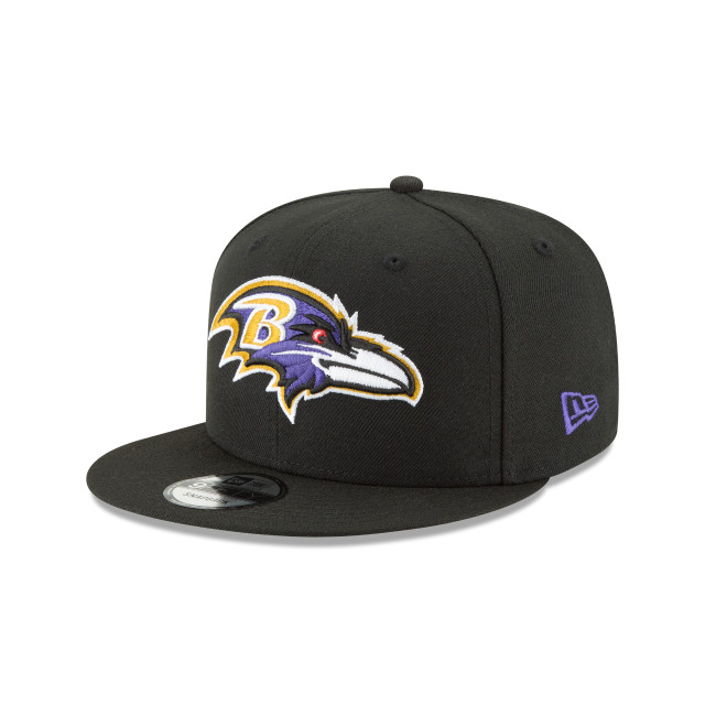 Baltimore Ravens 9FIFTY NFL Adjustable Snapback New Era Cap - Black - NWT