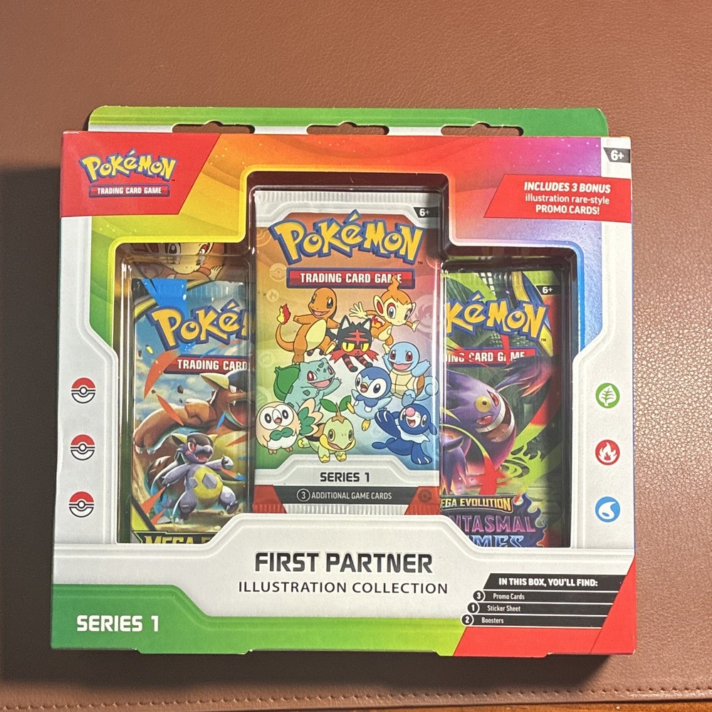 Pokémon TCG First Partner Illustration Collection Series 1 Sealed box