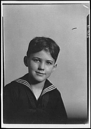 Photo:Paul Foley Portrait Photograph 1921 Boy in Sailor Suit