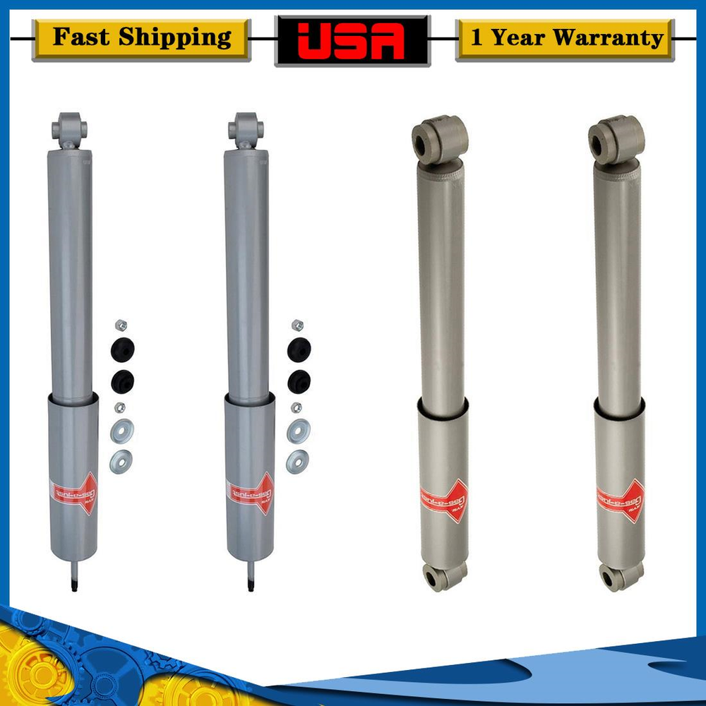 KYB Front & Rear Shocks for Dodge Dart Plymouth Barracuda Duster Scamp Valiant A-Body