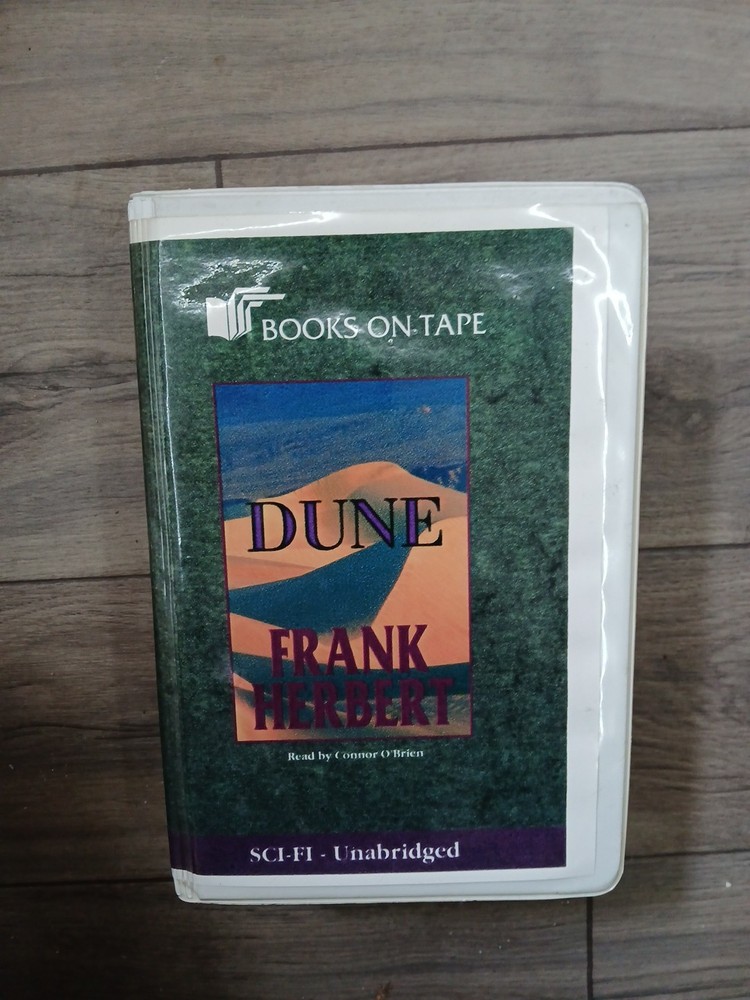Frank Herbert DUNE Unabridged Audiobook 13 Cassette Tapes Read by Connor O'Brien