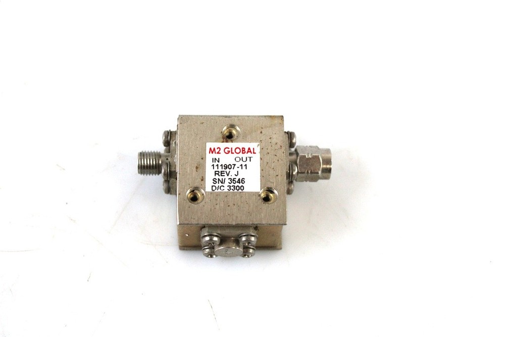 M2 Global 111907-11 5-7.2GHz SMA RF Isolator