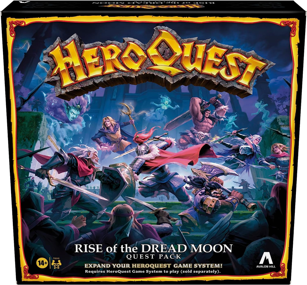Heroquest Rise of the Dread Moon Quest Pack, Requires Heroquest Game System to P