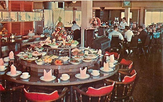 MS, Biloxi, Mississippi, Cabana Beach Motel, Sea-N-Sirloin Restaurant