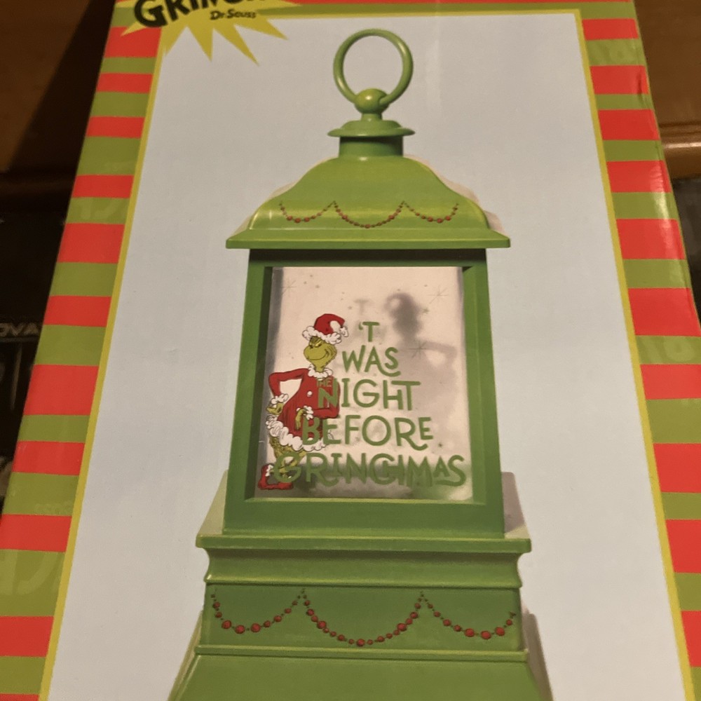 The Grinch Holiday Lantern Department 56