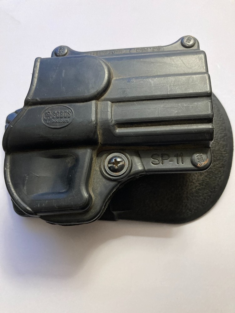 Fobus SP-11 Black OWB Paddle Holster Taurus Springfield H&K Semi-Auto Pistols RH