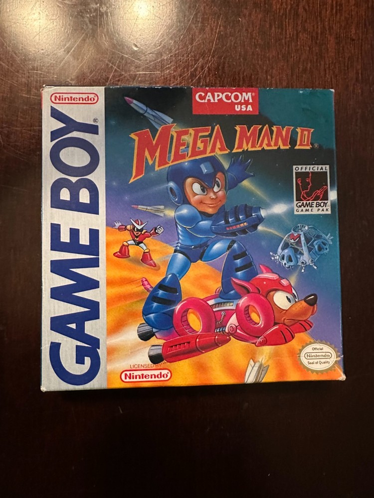 Mega Man 2 Nintendo Game Boy Complete in Box Authentic Tested
