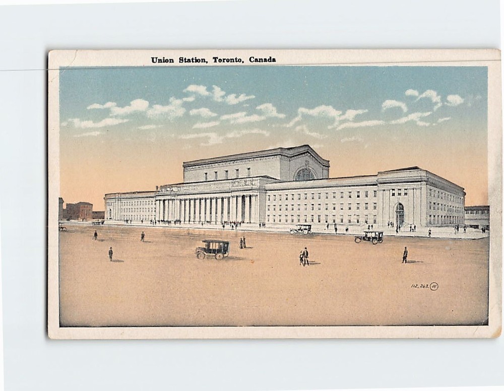 Postcard Union Station Toronto Ontario Canada