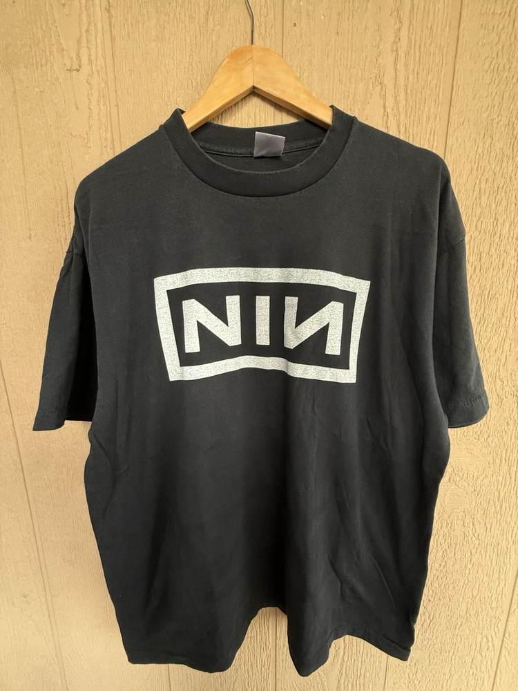 NINE INCH NAILS NIN Vintage 1995 FURTHER DOWN THE SPIRAL Sz XL T-Shirt REPRINT