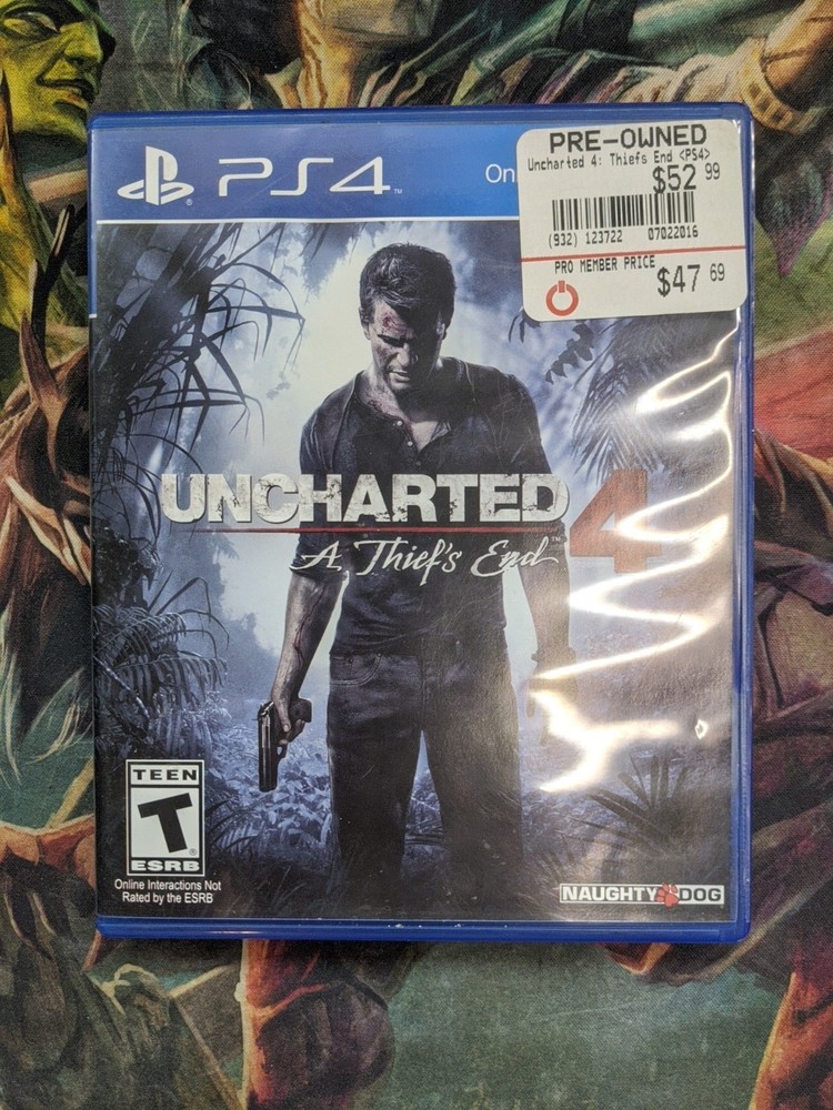 Uncharted 4: A Thief's End - Sony PlayStation 4