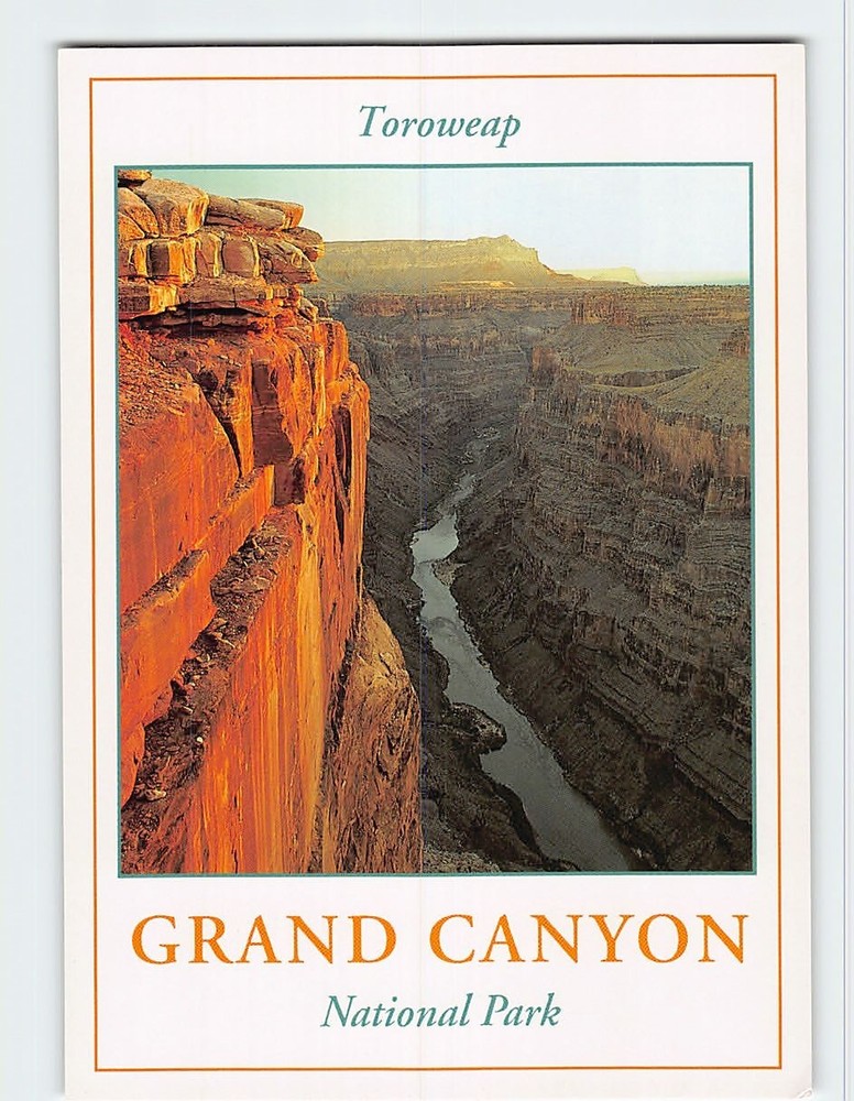 Postcard Toroweap Grand Canyon National Park Arizona USA