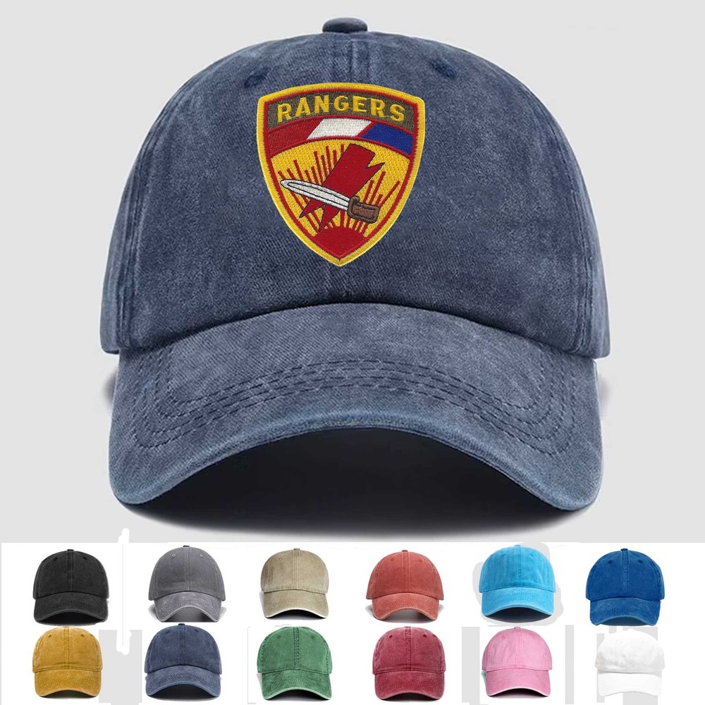 Custom Embroidered Hat 6th Ranger Battalion, Veteran Cap, Trucker Hat, Gift Idea