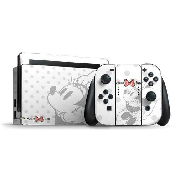 Minnie Mouse Nintendo Switch Bundle Skin - Minnie Mouse Daydream