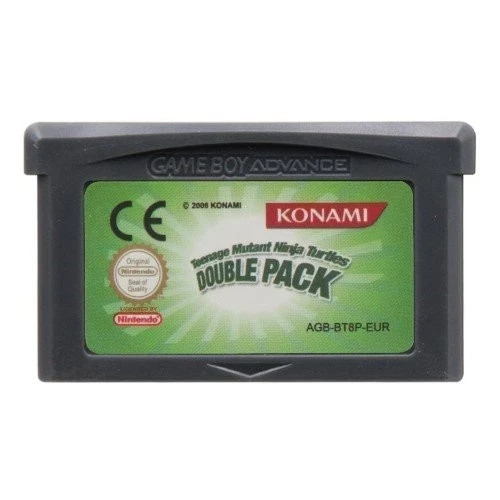 Teenage Mutant Ninja Turtles Double Pack Nintendo Game Boy Advance GBA