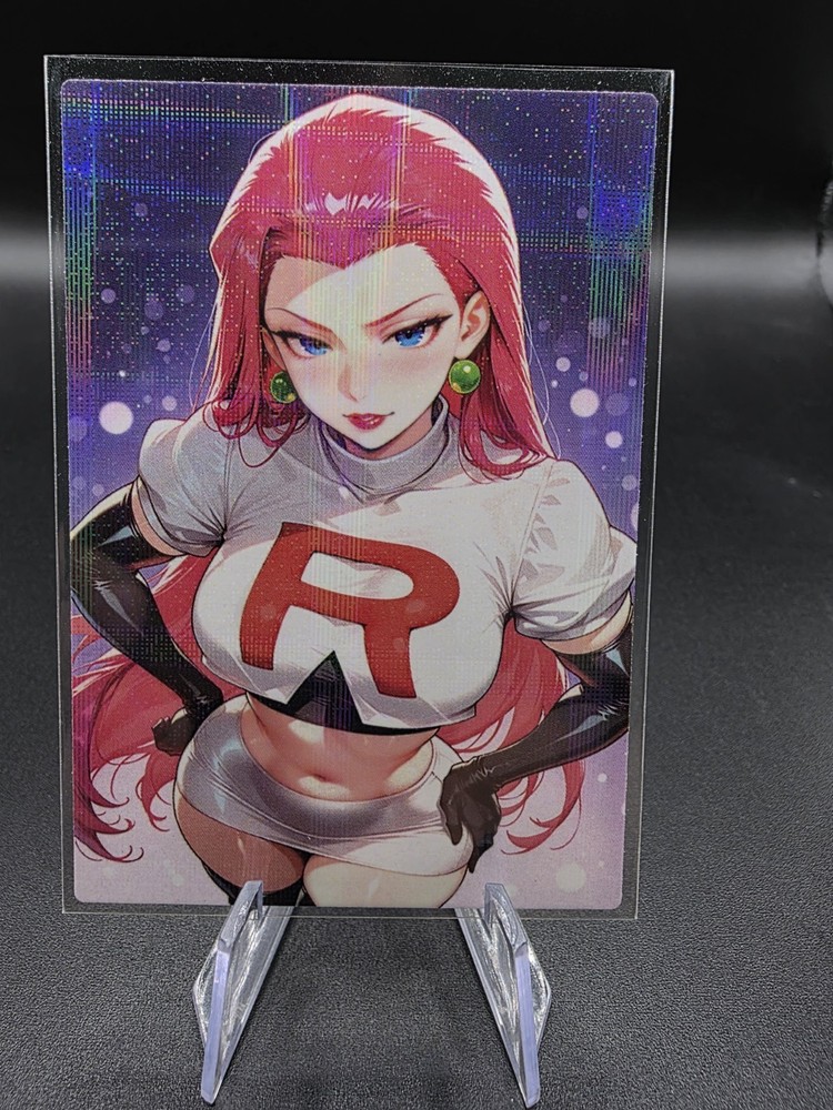 Jessie Holographic Anime Collectible Trading Card
