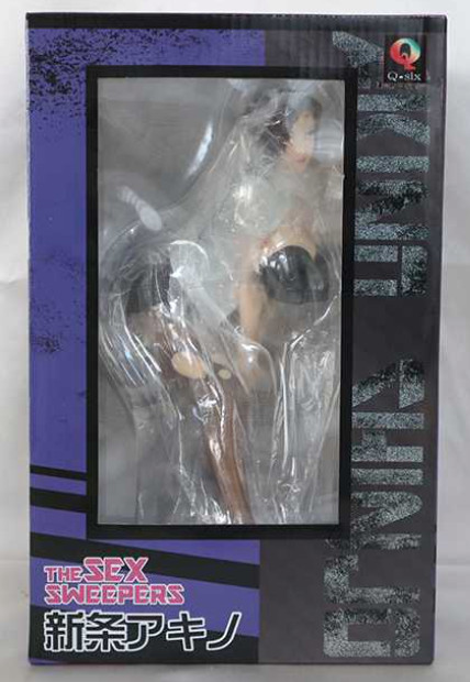 Q-six official The Sex Sweepers Akino Shinjo 1/6 Figure 20cm japan