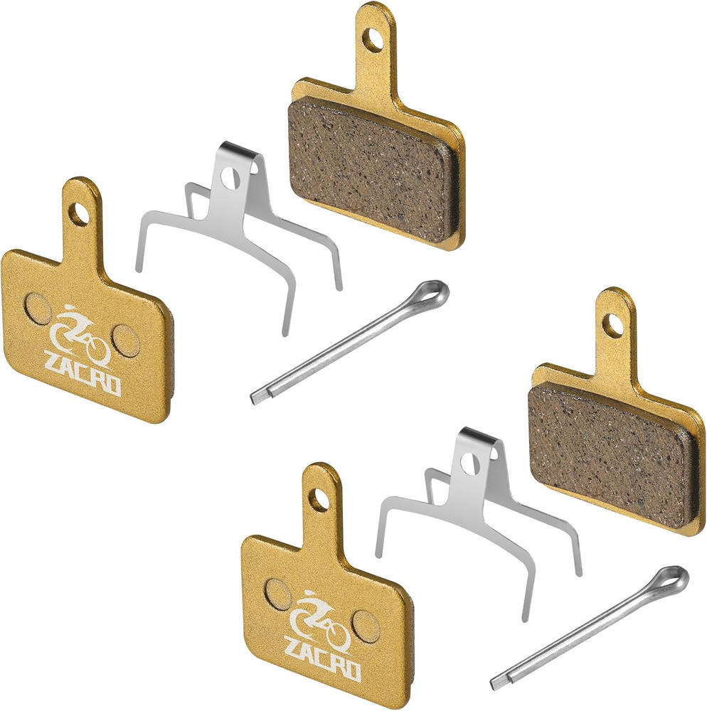 2/4 Pairs Bike Brake Pads, Ceramic Bicycle Disc Brake Pads Fit for Tektro Shiman