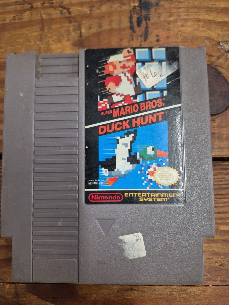 Super Mario Bros./Duck Hunt Nintendo NES Cartridge Authentic
