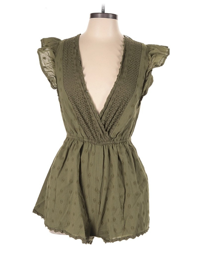 American Eagle Romper / Medium / Green