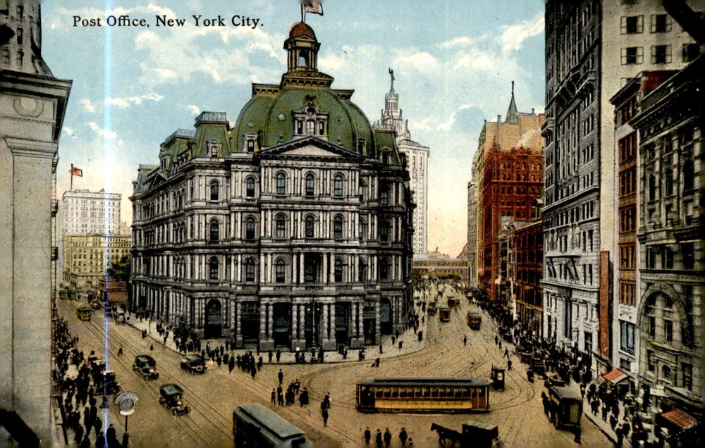 General Post Office, New York City Postcard