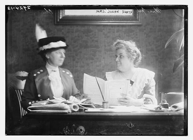 New York NY Mrs Julian Heath Mrs C E Griffin National Housewives League 1910s