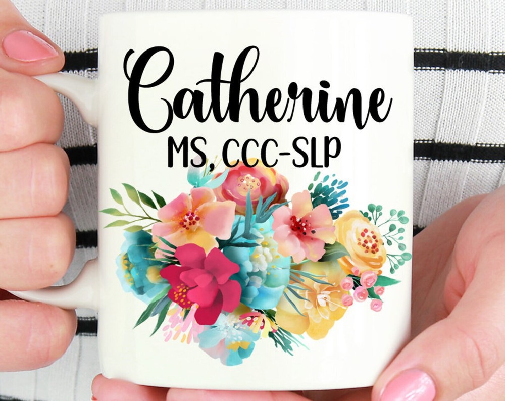 Speech Language Pathologist Mug Personalized Speech Therapygifts