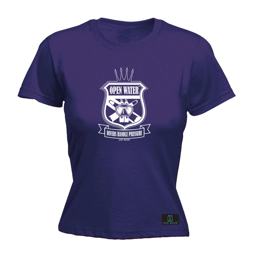 Scuba Diving Ow Divers Handle Pressure - Womens T Shirt Funny T-Shirt Novelty