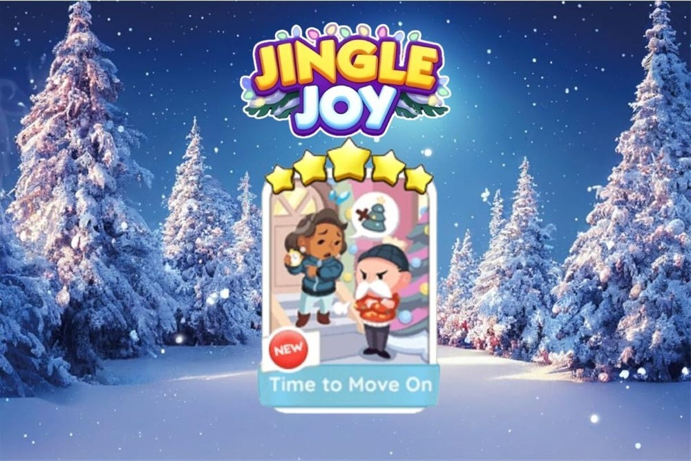 Monopoly GO! 5 Star sticker - Time to Move On🎶 Fast Delivery 🎶