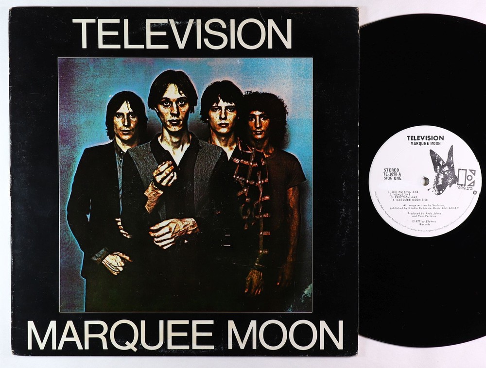 Television - Marquee Moon LP - Elektra OG Press PROMO