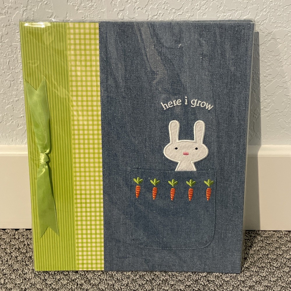 Hallmark Scrapbook Photo Album Baby Child Acid Free Lignin Free Pages 12x10-image