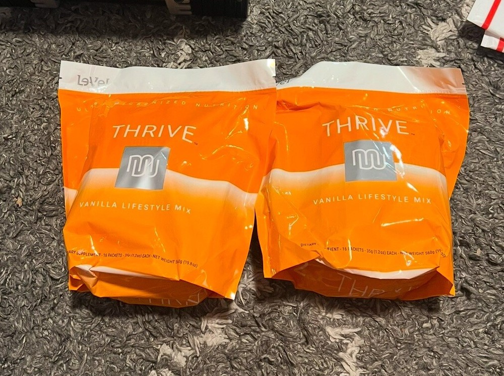 LeVel THRIVE - Vanilla Lifestyle Mix - 32 Packet