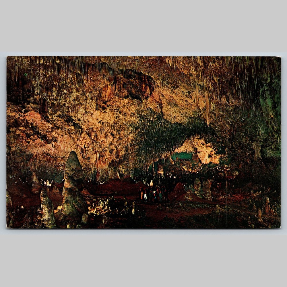 Postcard The Big Room Carlsbad Caverns National Park New Mexico