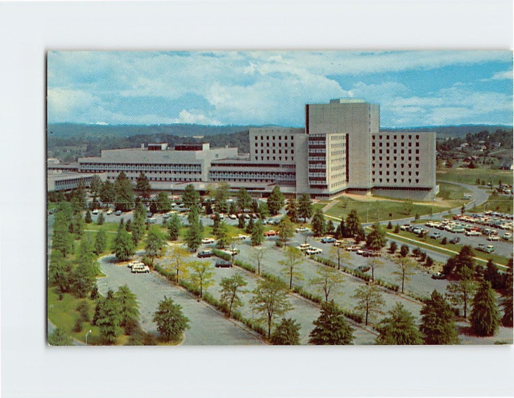 Postcard West Virginia University Medical Center Morgantown West Virginia USA