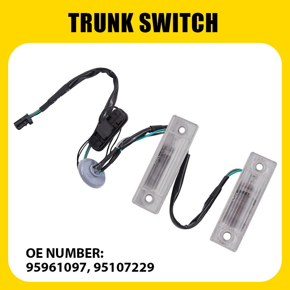 Rear Trunk Release Switch For Chevy Cruze 1.4L 1.8L +Licence Plate Lamp 95107229