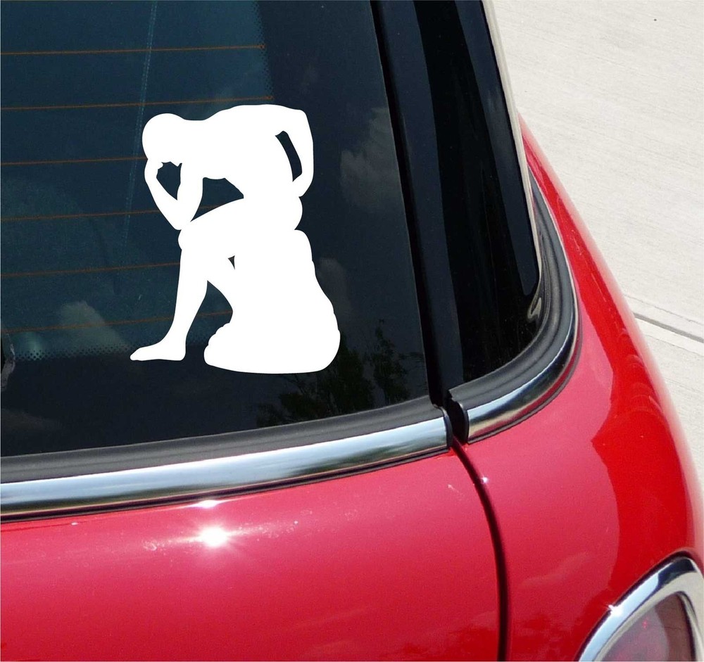 THE THINKER RODIN LE PENSEUR GRAPHIC DECAL STICKER ART CAR WALL