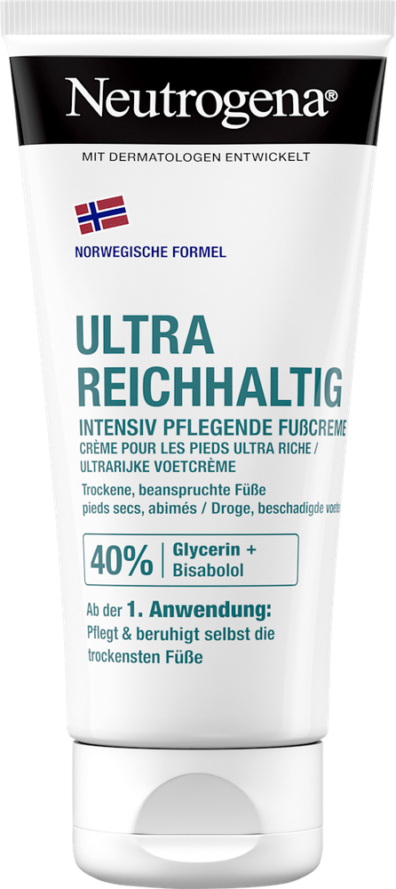 Neutrogena Foot Cream: 40% Glycerin, Rich for Dry