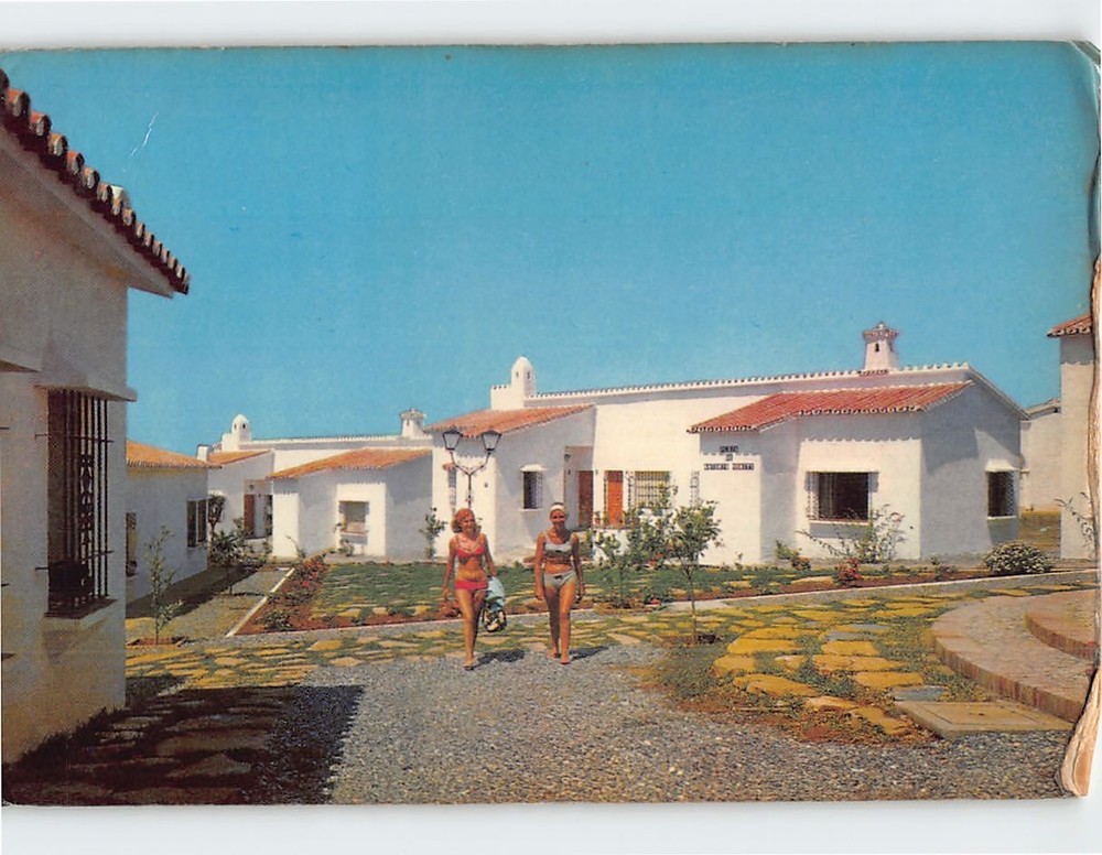 Postcard Partial view Marbella Spain