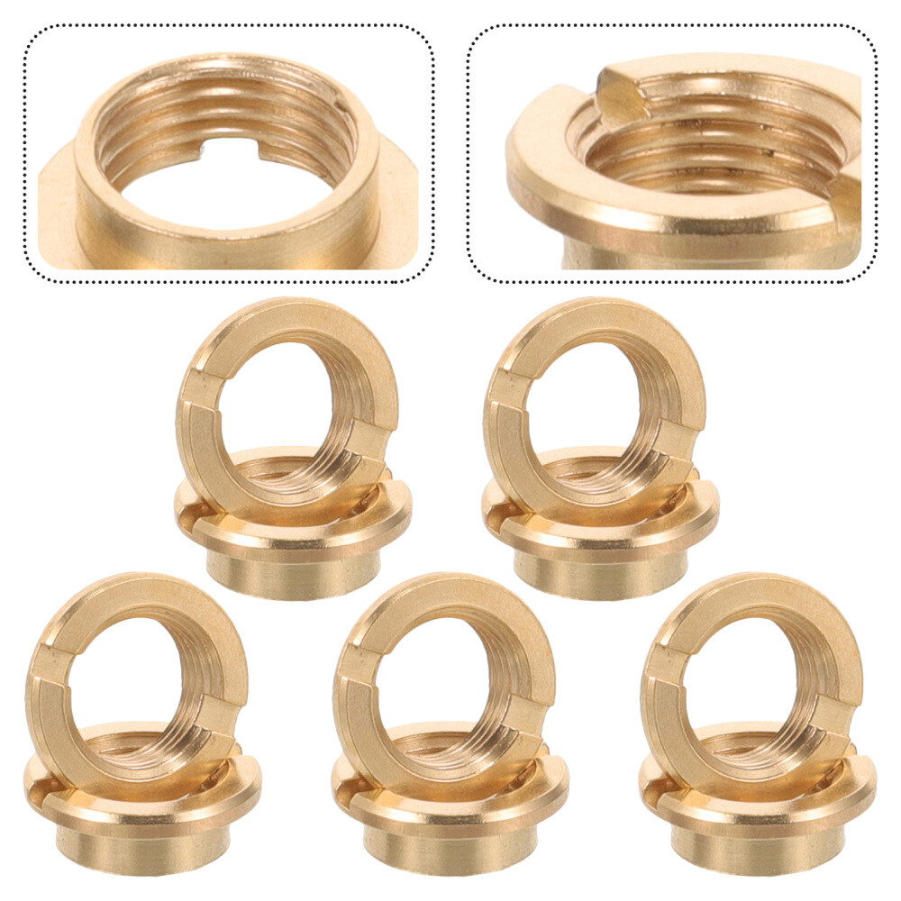 10pcs Clock Mechanism Nuts Replacement Clock Nuts DIY Clock Mechanism Part