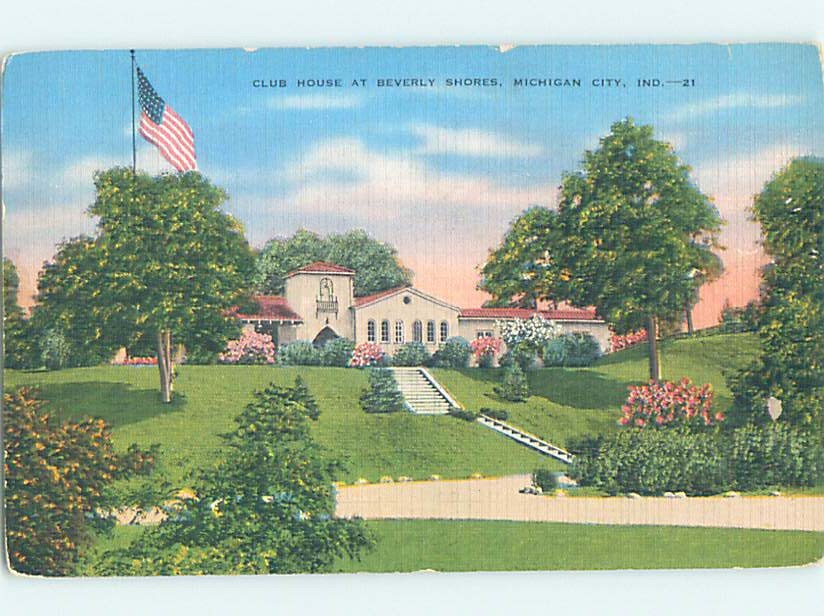 Linen BUILDING SCENE Michigan City Indiana IN m/09 AE8622
