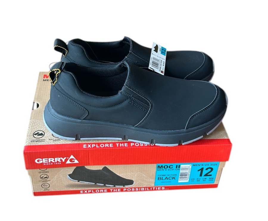 Gerry Men's Moc II Shoe Black Size 12