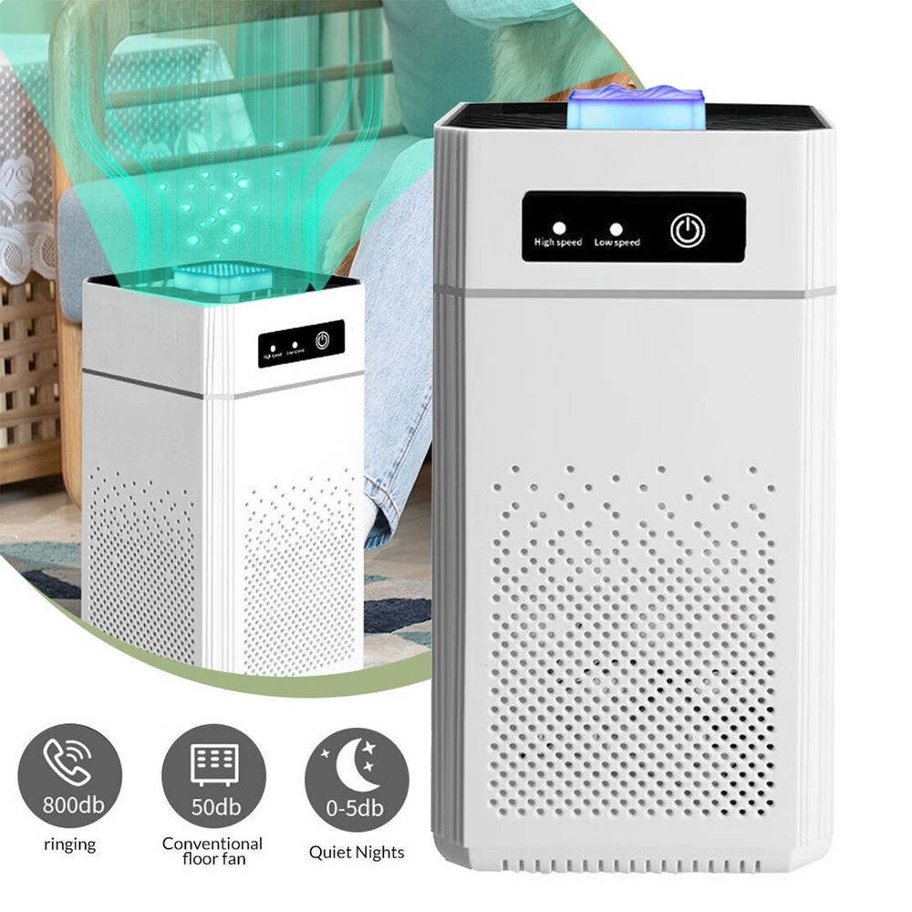 Home HEPA Air Purifier Large Room Air Cleaner for Allergies Smoke Mold Odor Dust
