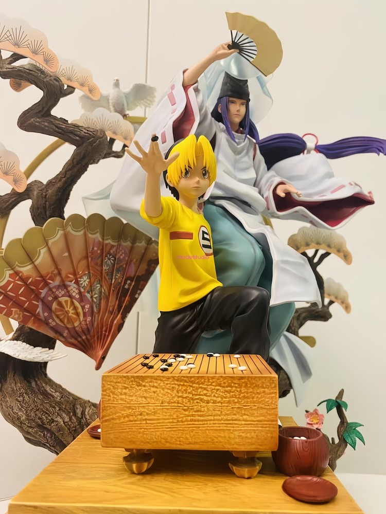 HEX Collectibles Shindou Hikaru Resin Model Fujiwara no Sai Statue In Stock 1/6