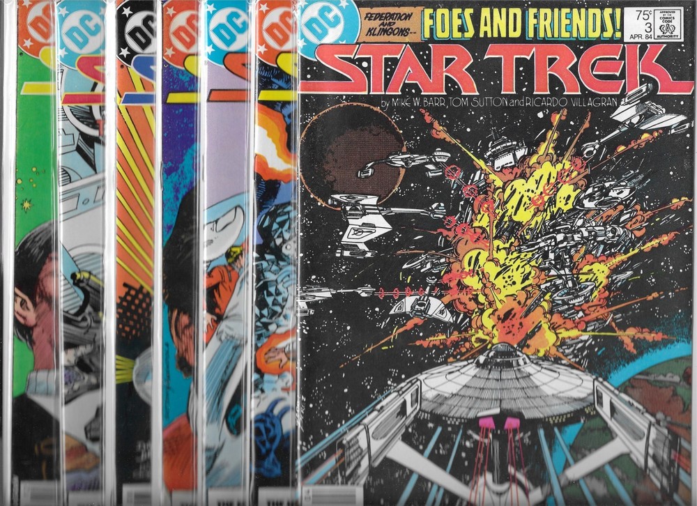 Star Trek Lot Of 13 #3 4 5 6 7 8 9 10 11 12 14 17 18 (Nm-) High Grade Copper Age